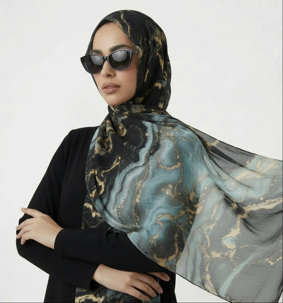Modal prints -  Grey Moon Light Marble